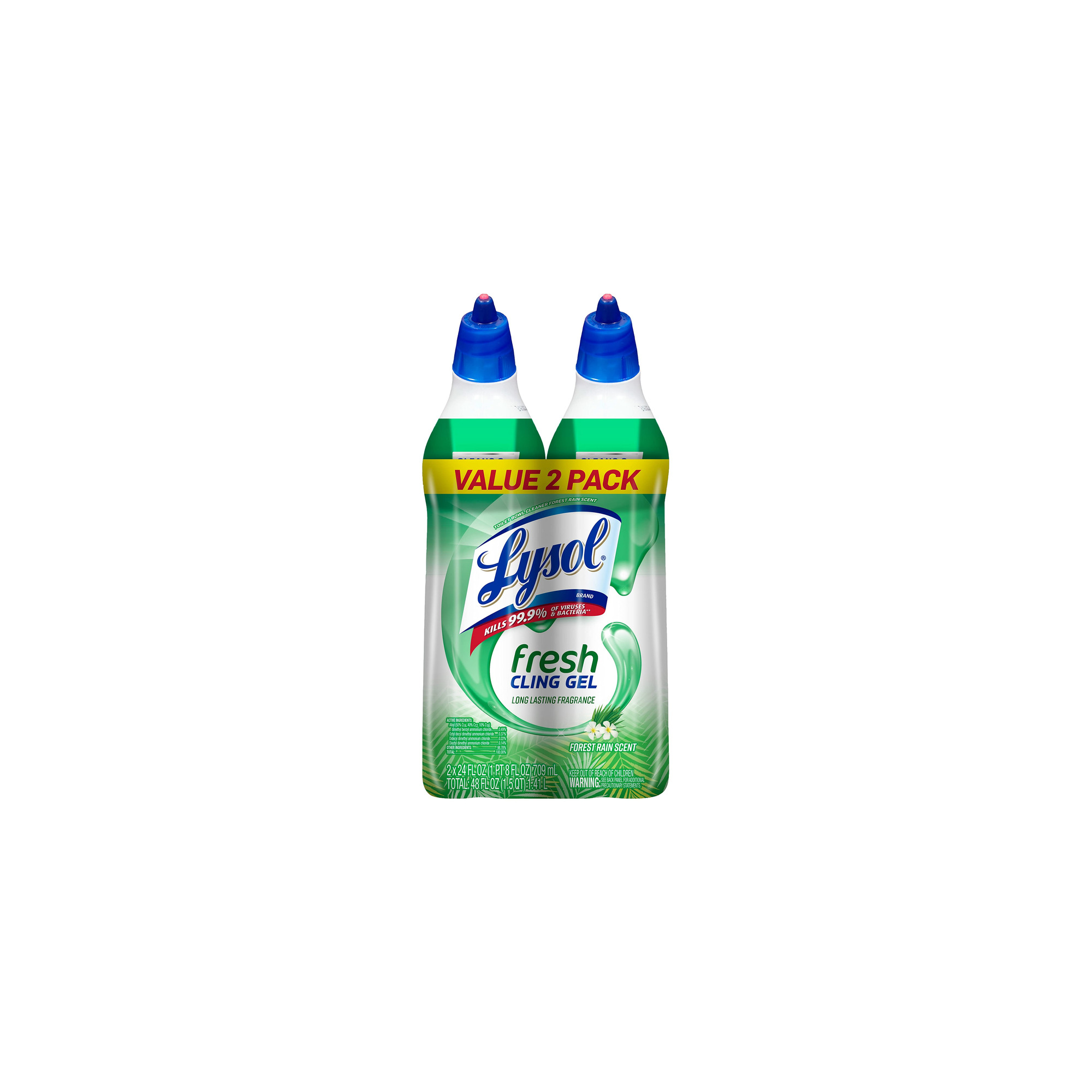 Lysol Toilet Bowl Cleaner Gel (Pack of 6)